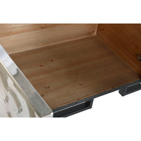 Anrichte Home ESPRIT Silberfarben Metall Stahl 151 x 41 x 80 cm