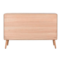 Anrichte Home ESPRIT natürlich Kiefer Holz MDF 120 x 36 x 78 cm