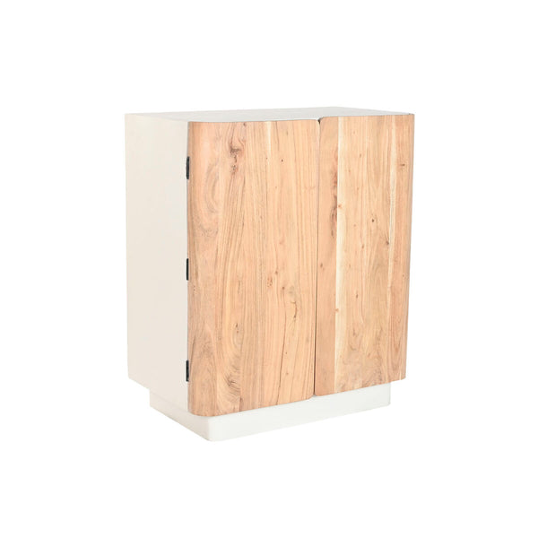 Flaschenregal Home ESPRIT Weiß natürlich 85 x 50 x 100 cm