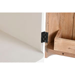 Flaschenregal Home ESPRIT Weiß natürlich 85 x 50 x 100 cm