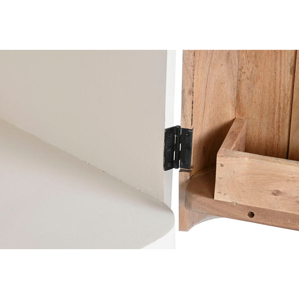 Flaschenregal Home ESPRIT Weiß natürlich 85 x 50 x 100 cm