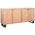 Anrichte Home ESPRIT Metall Akazienholz 170 x 40 x 80 cm