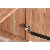 Anrichte Home ESPRIT Metall Akazienholz 170 x 40 x 80 cm