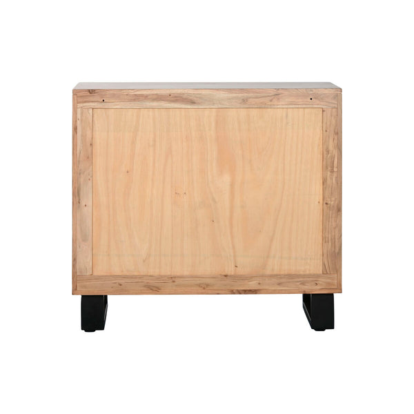 Anrichte Home ESPRIT Metall Akazienholz 88 x 40 x 80 cm