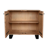 Anrichte Home ESPRIT Metall Akazienholz 88 x 40 x 80 cm