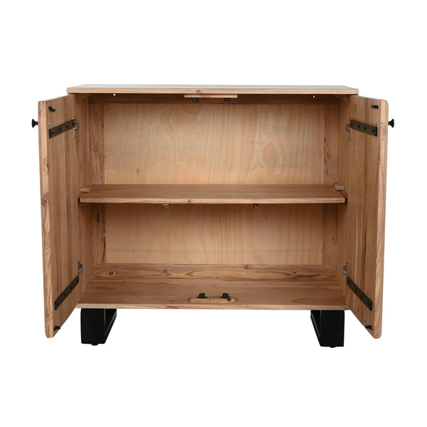 Anrichte Home ESPRIT Metall Akazienholz 88 x 40 x 80 cm