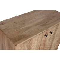 Anrichte Home ESPRIT Metall Akazienholz 88 x 40 x 80 cm