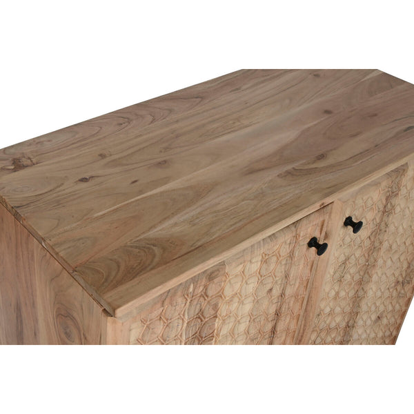 Anrichte Home ESPRIT Metall Akazienholz 88 x 40 x 80 cm