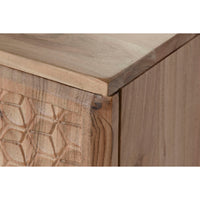 Anrichte Home ESPRIT Metall Akazienholz 88 x 40 x 80 cm