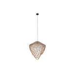 Deckenlampe Home ESPRIT Hellbraun Jute Holz 67 x 67 x 70 cm