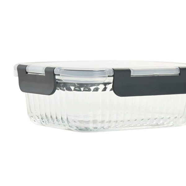 Lunchbox Home ESPRIT Durchsichtig Polypropylen Borosilikatglas 640 ml