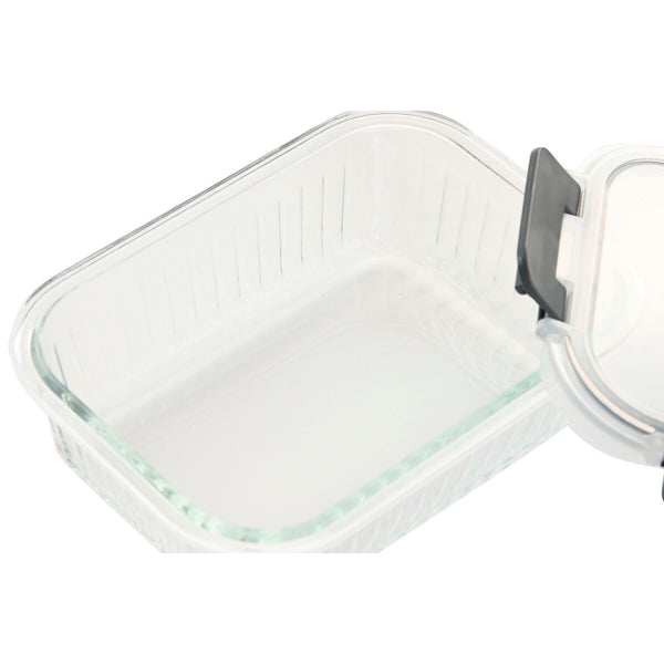 Lunchbox Home ESPRIT Durchsichtig Polypropylen Borosilikatglas 640 ml