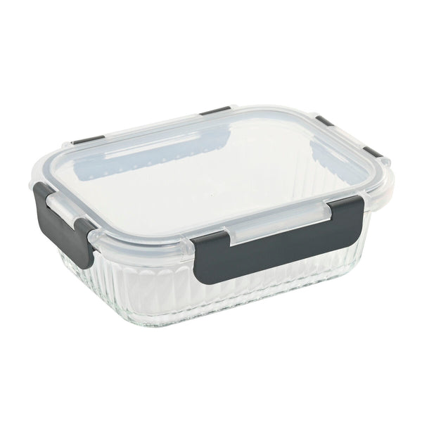 Lunchbox Home ESPRIT Durchsichtig Polypropylen Borosilikatglas 640 ml