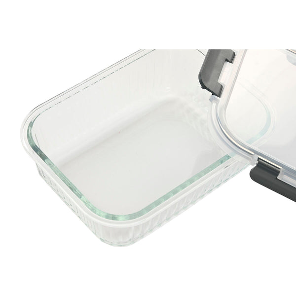 Lunchbox Home ESPRIT Durchsichtig Polypropylen Borosilikatglas 1,5 L