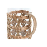 Kanne Home ESPRIT natürlich Borosilikatglas Faser 1,25 L