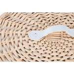 Korb für schmutzige Wäsche Home ESPRIT natürlich korb Shabby Chic 45 x 45 x 55 cm 3 Stücke