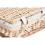 Korb für schmutzige Wäsche Home ESPRIT natürlich korb Shabby Chic 42 x 33 x 20 cm 3 Stücke