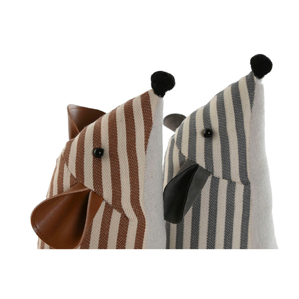 Türhalter Home ESPRIT Polyester 13 x 13 x 26 cm (2 Stück)