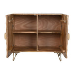 Anrichte Home ESPRIT Gold natürlich Metall Mango-Holz 81 x 45 x 75 cm