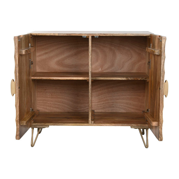 Anrichte Home ESPRIT Gold natürlich Metall Mango-Holz 81 x 45 x 75 cm