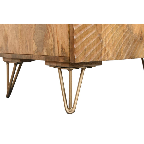 Anrichte Home ESPRIT Gold natürlich Metall Mango-Holz 81 x 45 x 75 cm