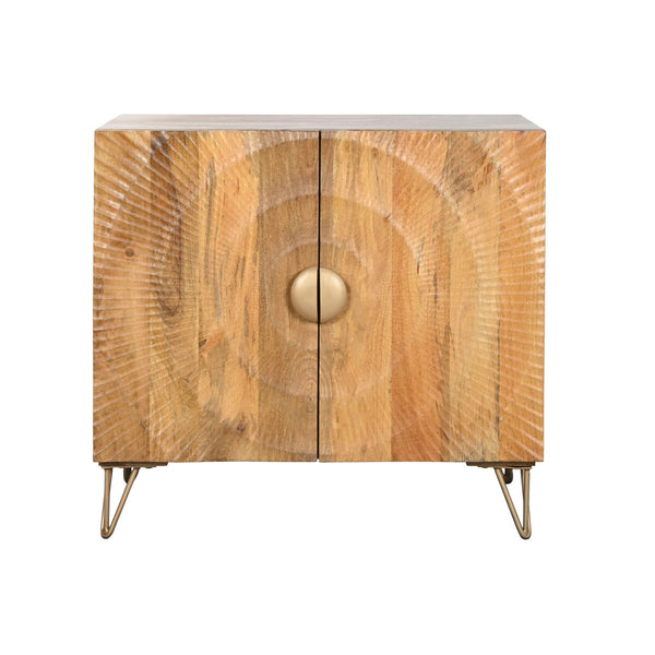 Anrichte Home ESPRIT Gold natürlich Metall Mango-Holz 81 x 45 x 75 cm