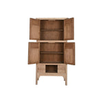 Schrank Home ESPRIT natürlich Ulmenholz 92 x 42 x 189 cm
