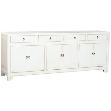 Anrichte Home ESPRIT Weiß Ulmenholz 220 x 42 x 85 cm