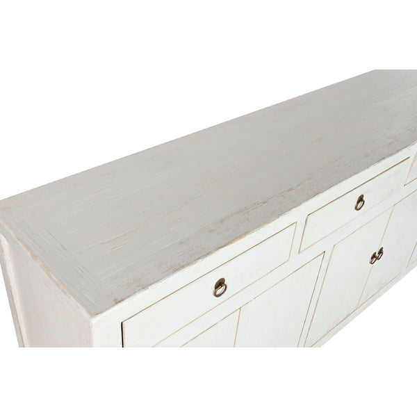 Anrichte Home ESPRIT Weiß Ulmenholz 220 x 42 x 85 cm