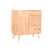 Anrichte Home ESPRIT natürlich Metall Rattan Kautschukholz 73,5 x 35 x 78 cm