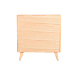 Anrichte Home ESPRIT natürlich Metall Rattan Kautschukholz 73,5 x 35 x 78 cm
