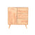 Anrichte Home ESPRIT natürlich Metall Rattan Kautschukholz 73,5 x 35 x 78 cm