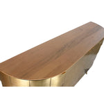 Anrichte Home ESPRIT Gold Messing Mango-Holz 197 x 46 x 85 cm