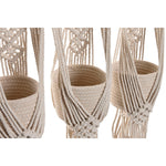 Blumentopf Home ESPRIT Baumwolle Holz Urban 46 x 2 x 93 cm