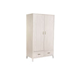 Schrank Home ESPRIT Hellgrau Metall Holz MDF