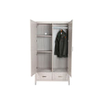 Schrank Home ESPRIT Hellgrau Metall Holz MDF