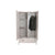 Schrank Home ESPRIT Hellgrau Metall Holz MDF