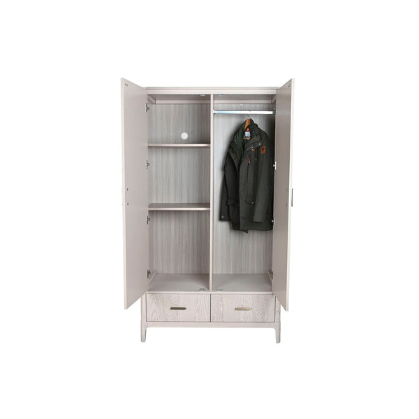 Schrank Home ESPRIT Hellgrau Metall Holz MDF