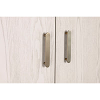 Schrank Home ESPRIT Hellgrau Metall Holz MDF
