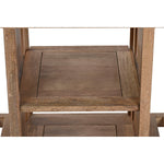 Waschtischunterschrank unter dem Waschbecken Home ESPRIT Weiß natürlich aus Keramik Mango-Holz 120 x 50 x 82 cm