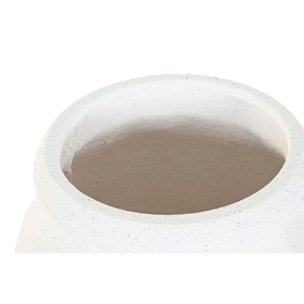 Blumentopf Home ESPRIT Weiß Magnesium Moderne 47 x 47 x 61 cm