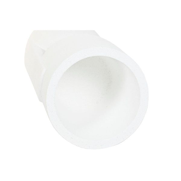 Blumentopf Home ESPRIT Weiß Magnesium Urban 38 x 38 x 91 cm