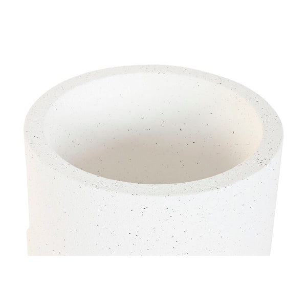 Blumentopf Home ESPRIT Weiß Magnesium Urban 36 x 36 x 70 cm