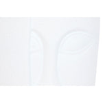 Blumentopf Home ESPRIT Weiß Magnesium Moderne Gesicht 33 x 33 x 72 cm