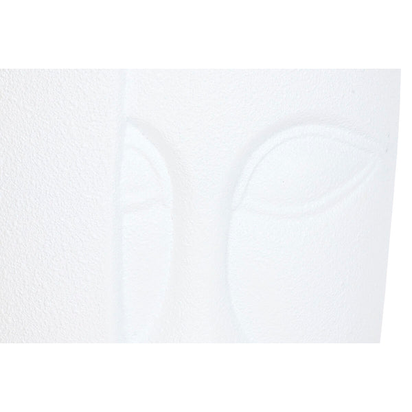 Blumentopf Home ESPRIT Weiß Magnesium Moderne Gesicht 33 x 33 x 72 cm