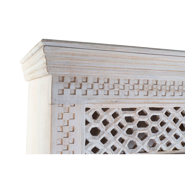 Regal Home ESPRIT Weiß Mango-Holz Holz MDF 180 x 40 x 200 cm