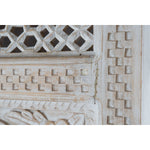 Regal Home ESPRIT Weiß Mango-Holz Holz MDF 180 x 40 x 200 cm