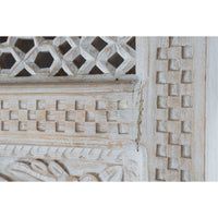 Regal Home ESPRIT Weiß Mango-Holz Holz MDF 180 x 40 x 200 cm