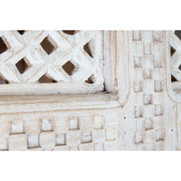 Regal Home ESPRIT Weiß Mango-Holz Holz MDF 180 x 40 x 200 cm