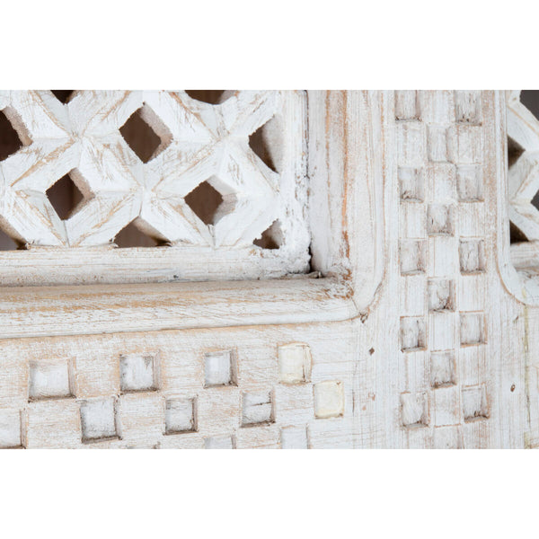 Regal Home ESPRIT Weiß Mango-Holz Holz MDF 180 x 40 x 200 cm